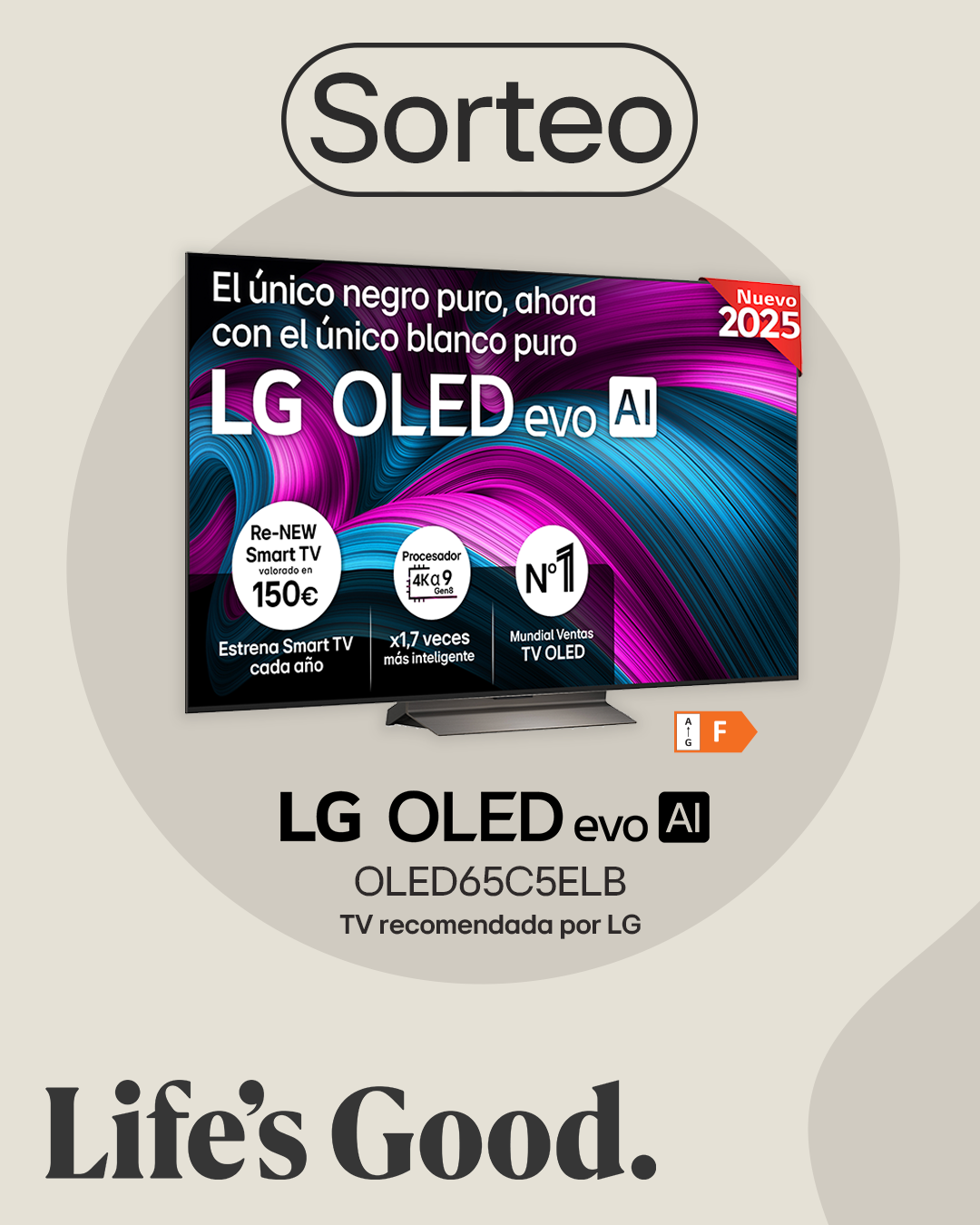 SORTEO LG OLED X JUANMA CASTAÑO
