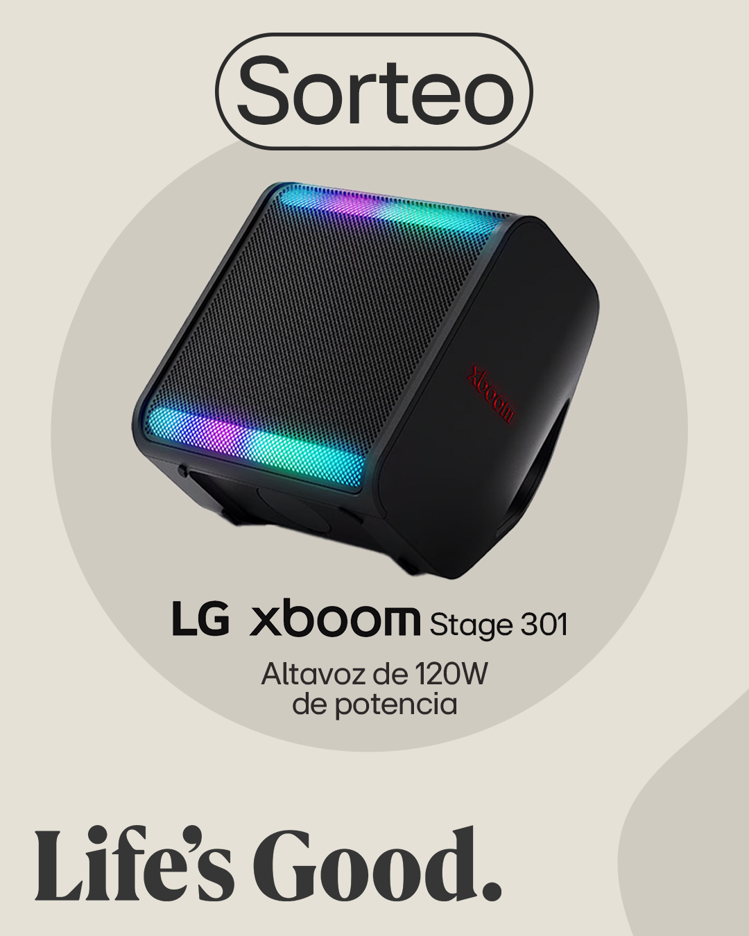 SORTEO MAHOU X LG