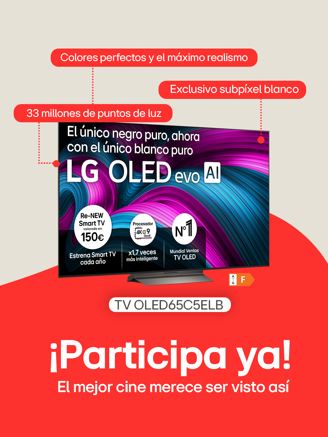 SORTEO LG OLED X JUANMA CASTAÑO